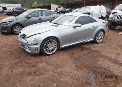 2006 Mercedes-Benz Slk 55 Amg z USA, uszkodzony, nr VIN WDBWK73F66F080647